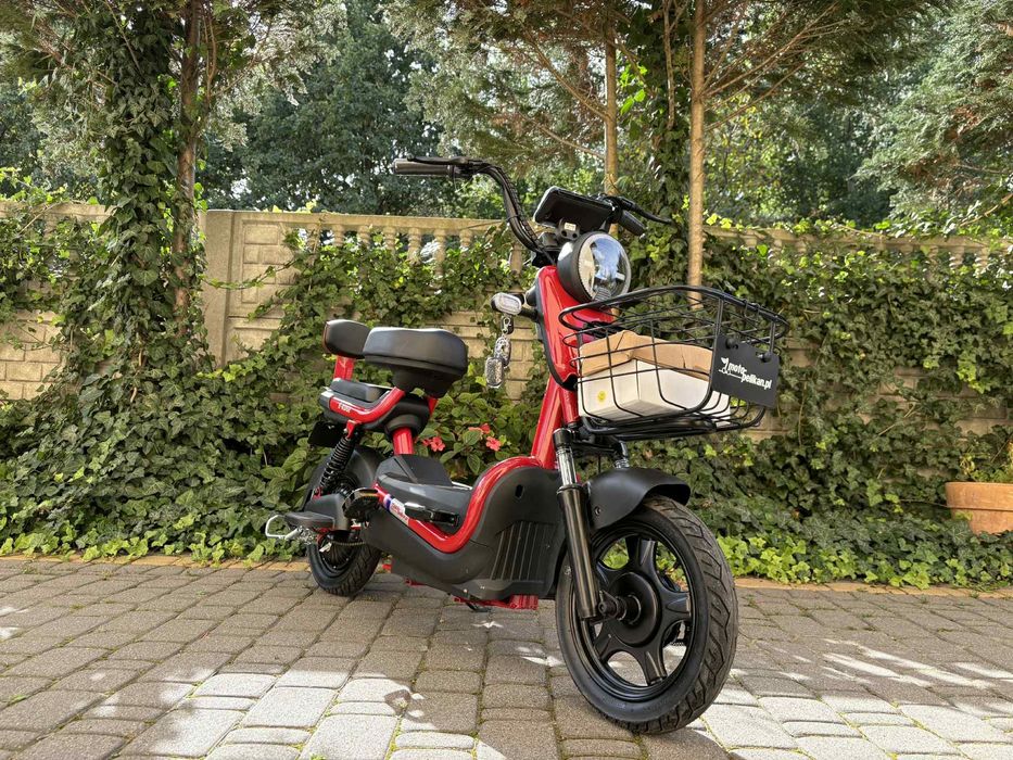 SKUTER ELEKTRYCZNY 500W | E-KUGE | Homologacja drogowa | Raty Dostawa