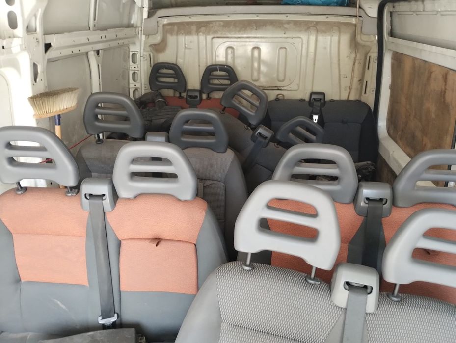 Fotel pasażera dwójka Ducato Jumper boxer