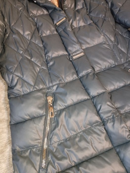 Жіноча куртка зеленого кольору, розмір xxl, синтепон