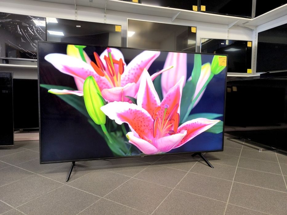 Samsung 65 cali 4K UHD 100Hz hdr Smart WiFi DVB-T2 HEVC QE65Q60RAT gwarancja 3m telewizor