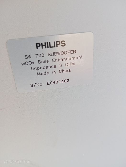Philips LX700 receiver