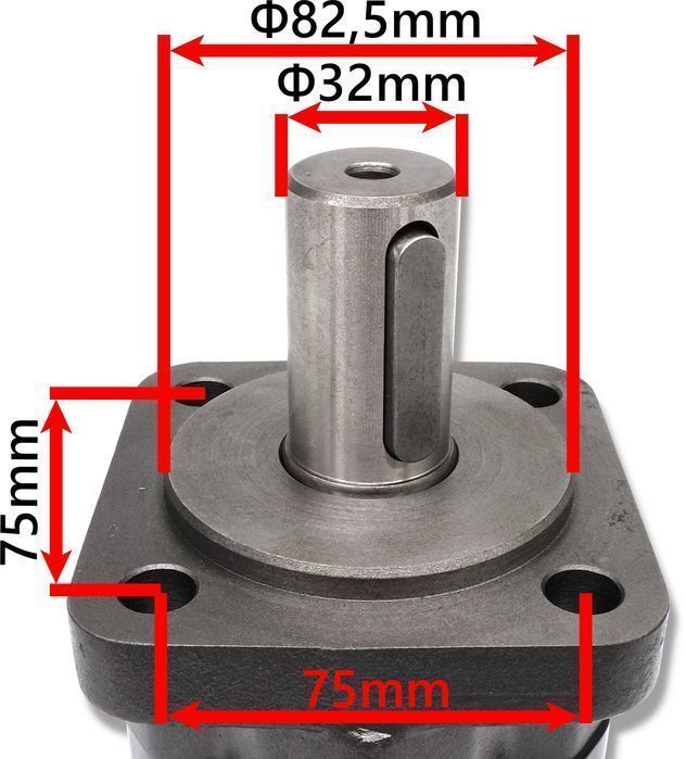 SILNIK Hydrauliczny GR3 315cm3 240 obr OMS SMS + Mocowanie [8815]