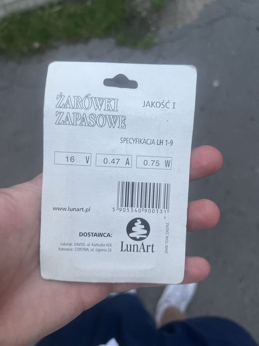 Żarowki zapadowe