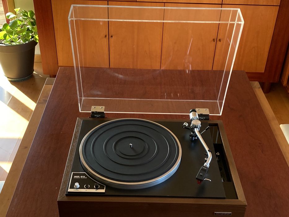 Gira discos Micro Seiki MR-411, totalmente restaurado