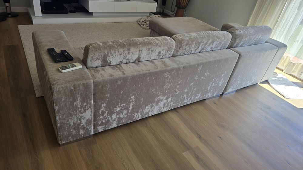Sofá c/ chaise long oportunidade