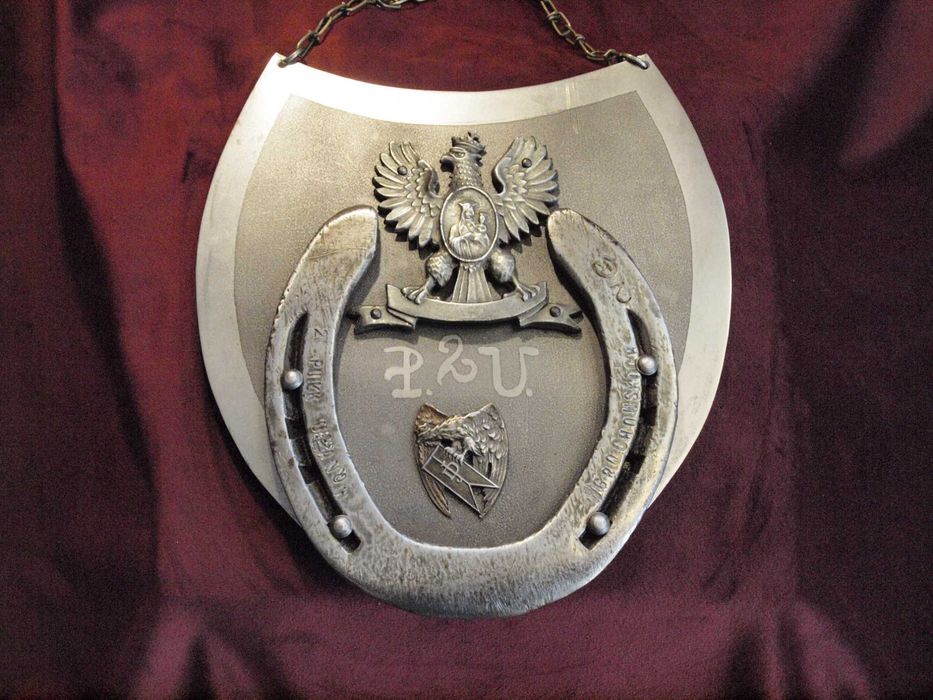 tarcza, ryngraf, plakieta 2 Pułk Ułanów Grochowskich do szabel