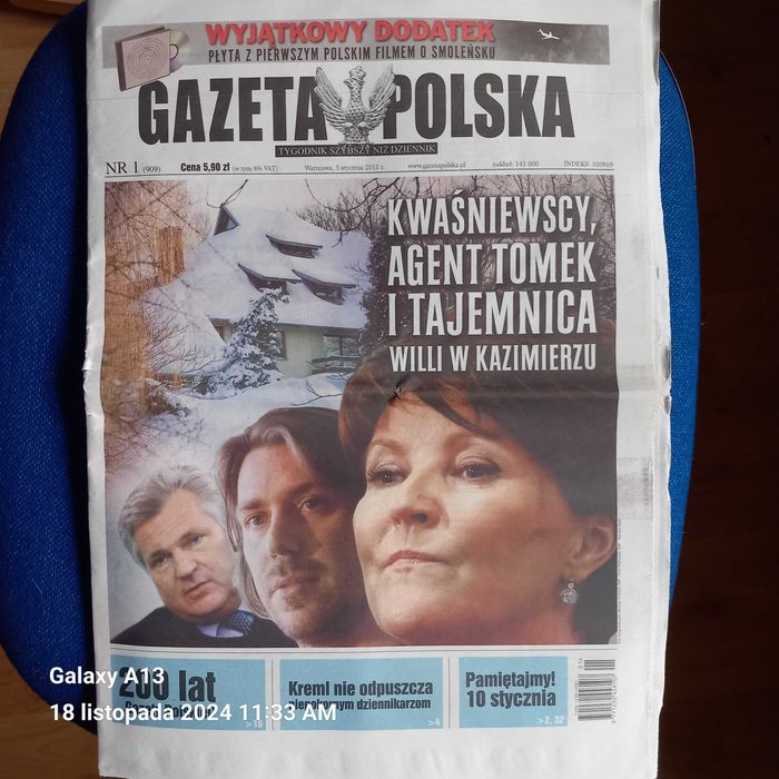 Gazeta polska 5 stycznia 2011 dodatek
