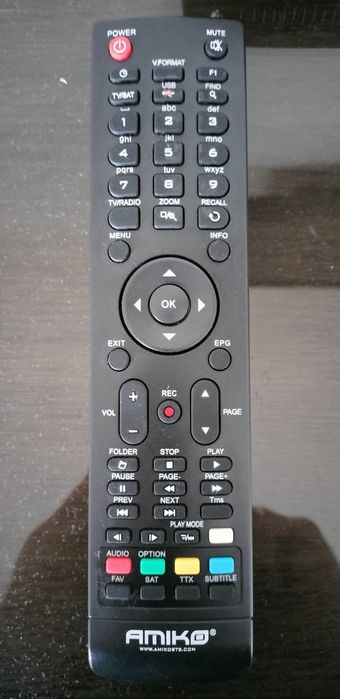 Comando para Box's AMIKO