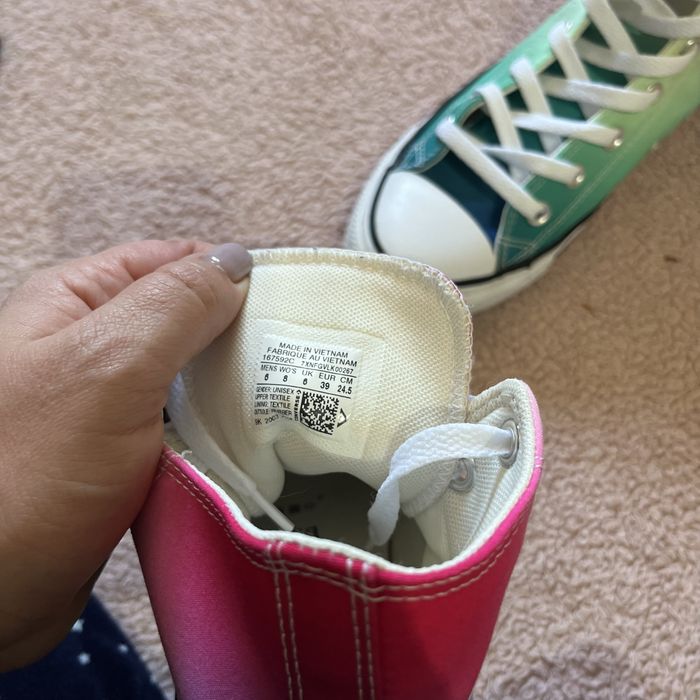 Кеды высокие конверс Converse All star  25,5 см стелька размер 39