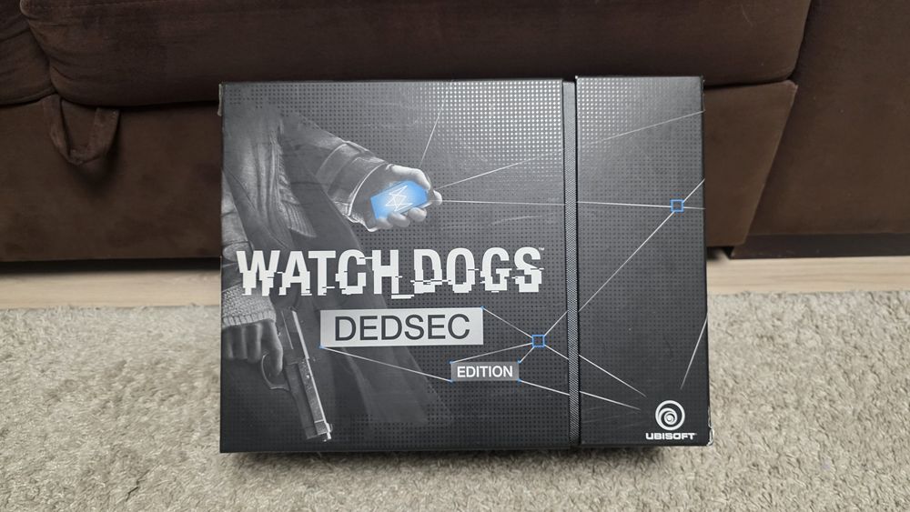 Gra na PS4 Watchdogs Edycja Kolekcjonerska z Figurką  + Steelbook