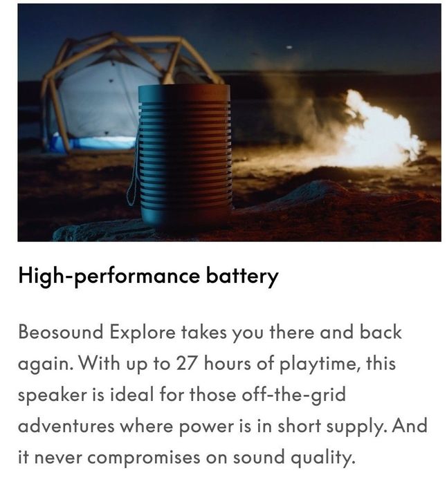 Vendo Bang&Olufsen Beosound Explore NOVA/SELADA