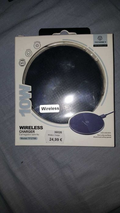 Ładowarka indukcyjna wireless Charger 10W czarna