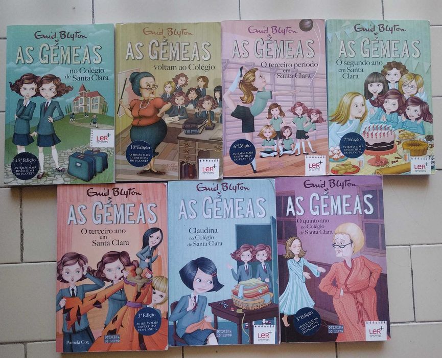 Coleção de livros "As Gémeas"
