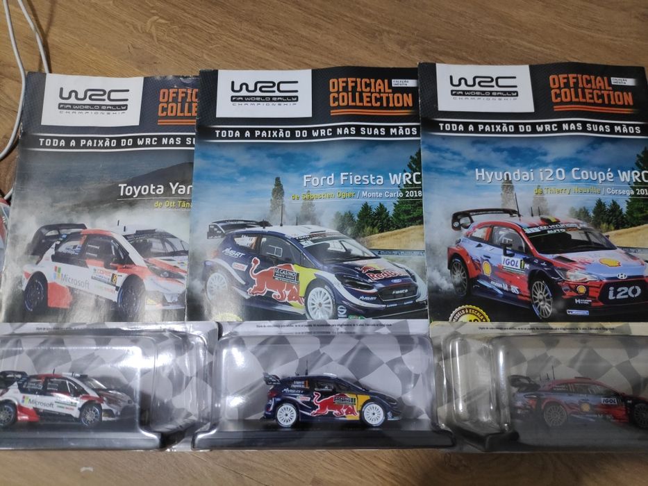 Carros coleção WRC