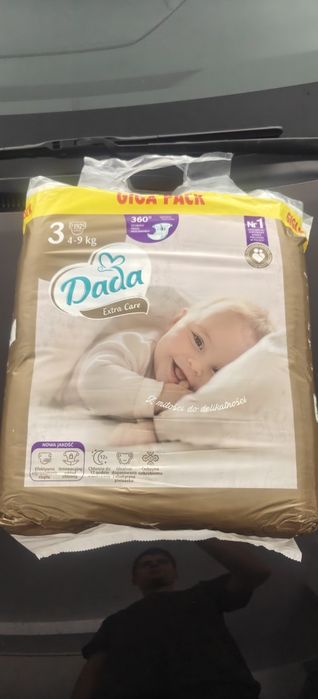 pampersy 192 szt dada extra care mega paka 3