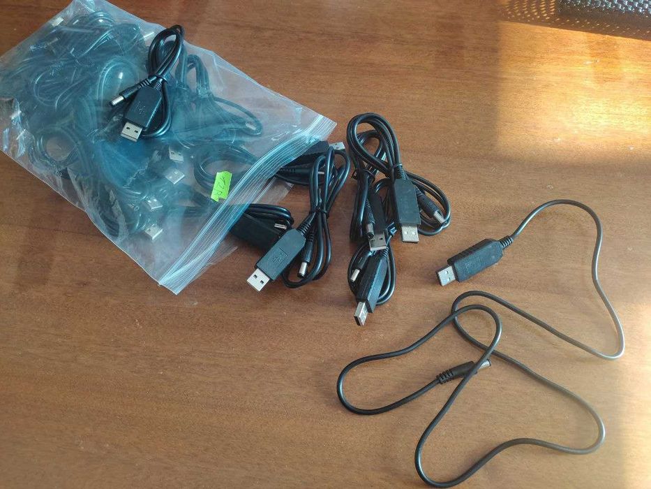 Кабель DC USB для аварійного живлення роутера