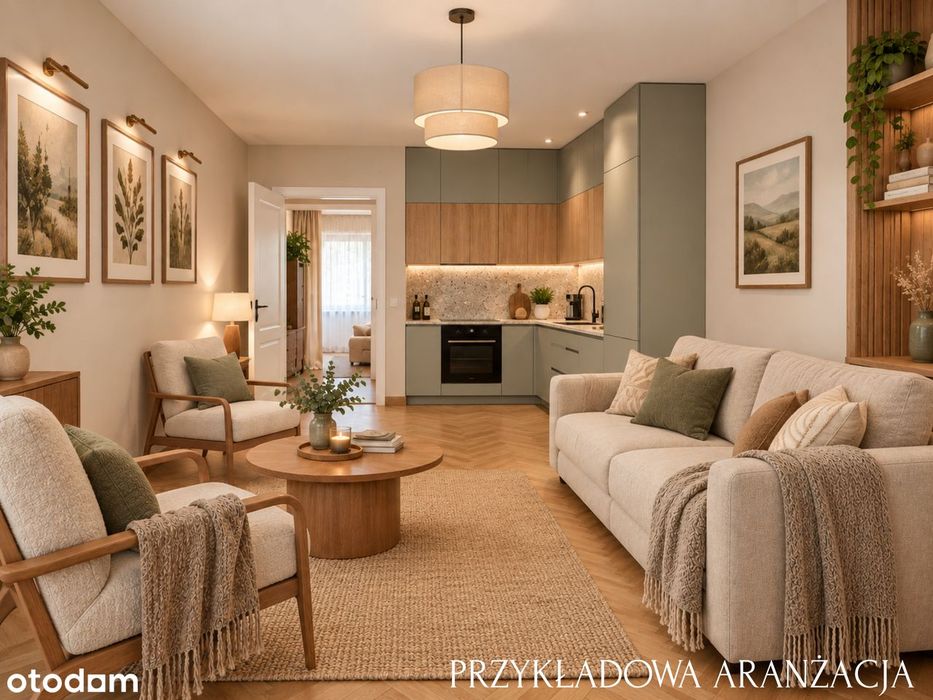 I PIĘTRO - 2 POK. (z możliwością 3) | balkon | 48 m² | Łódź, Karolew