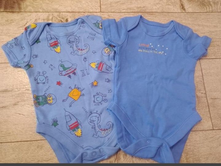 Бодики песочники для мальчика 0-3, 3-6 мес