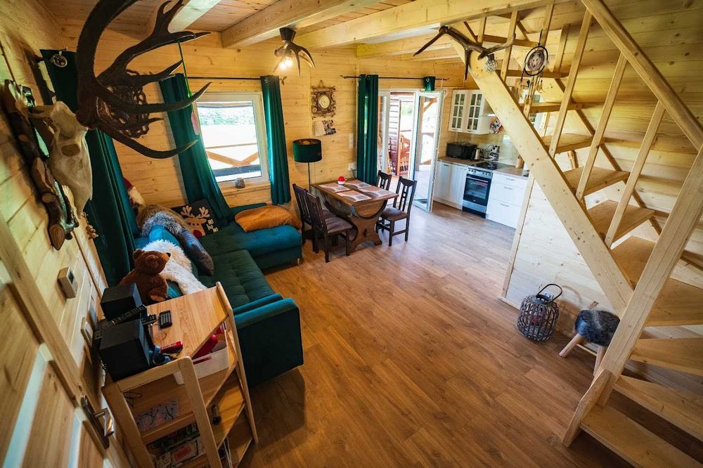 Domki na wynajem, wolne terminy, domek z sauną Bieszczady Beskid Niski