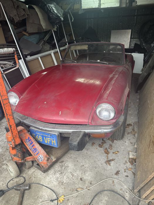 Triumph spidfire kabriolet