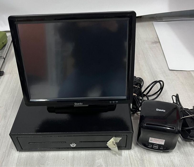 Impressora com gaveta usado como novo