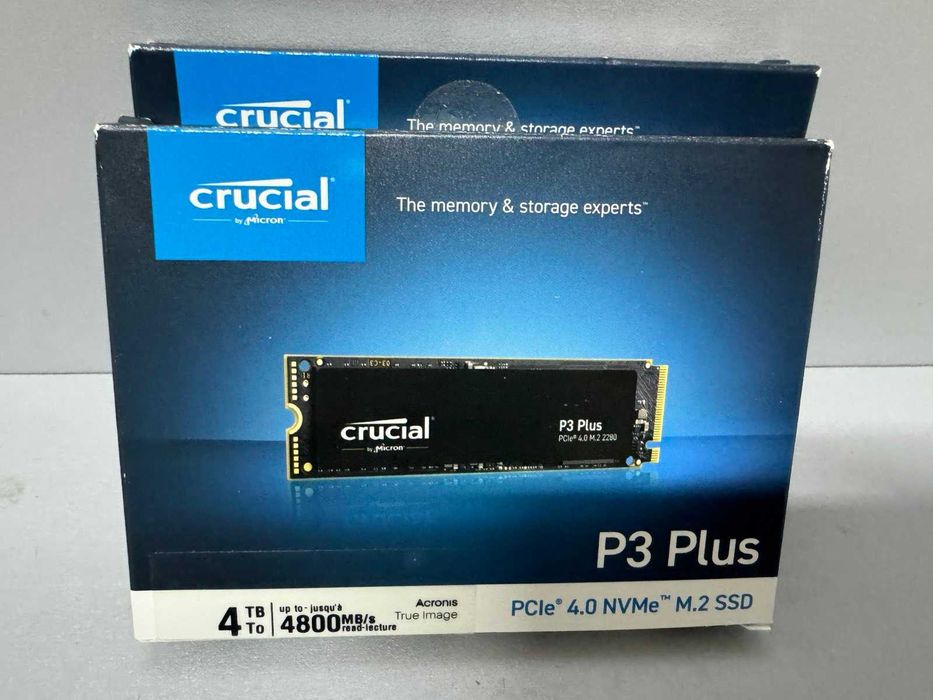 SSD накопичувач Crucial P3 Plus 4 TB (CT4000P3PSSD8) Новий!