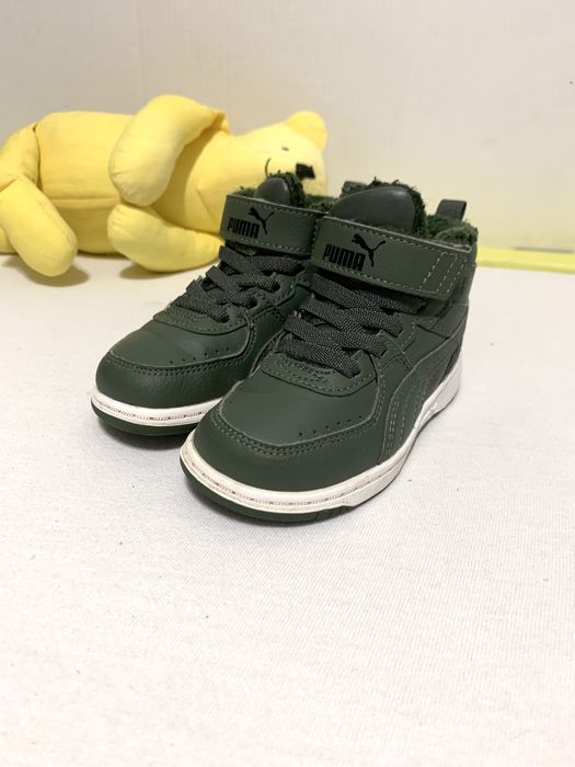 Срочно! Зимние термо-ботинки Puma на меху Р.24