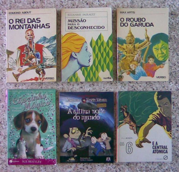 Lote com 45 livros - venda individual