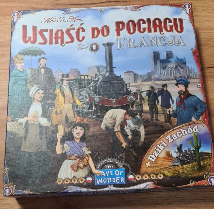 Gra wsiąść do pociągu francja