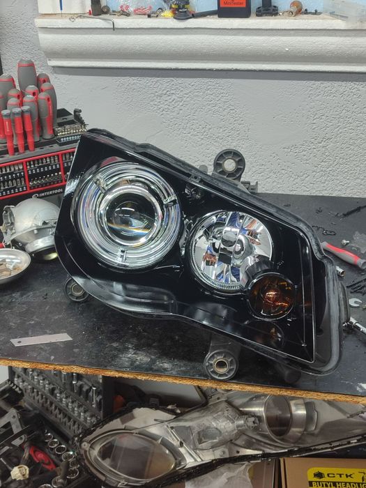 Ремонт фар | установка линз