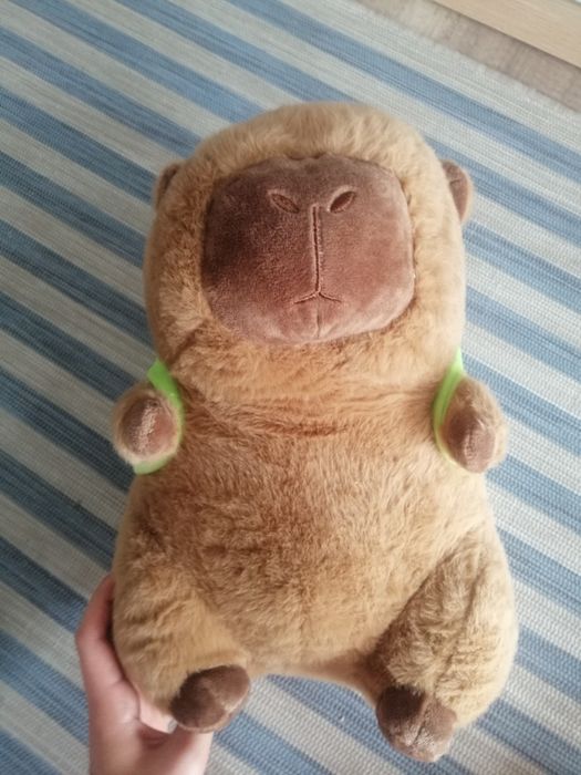 Kapibara Capibara pluszak duża + plecaczek żółwi