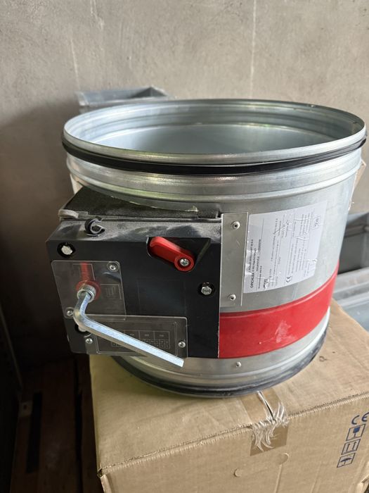 Klapa przeciwpozarowa OPICHLER EI90S DN 450 okragla