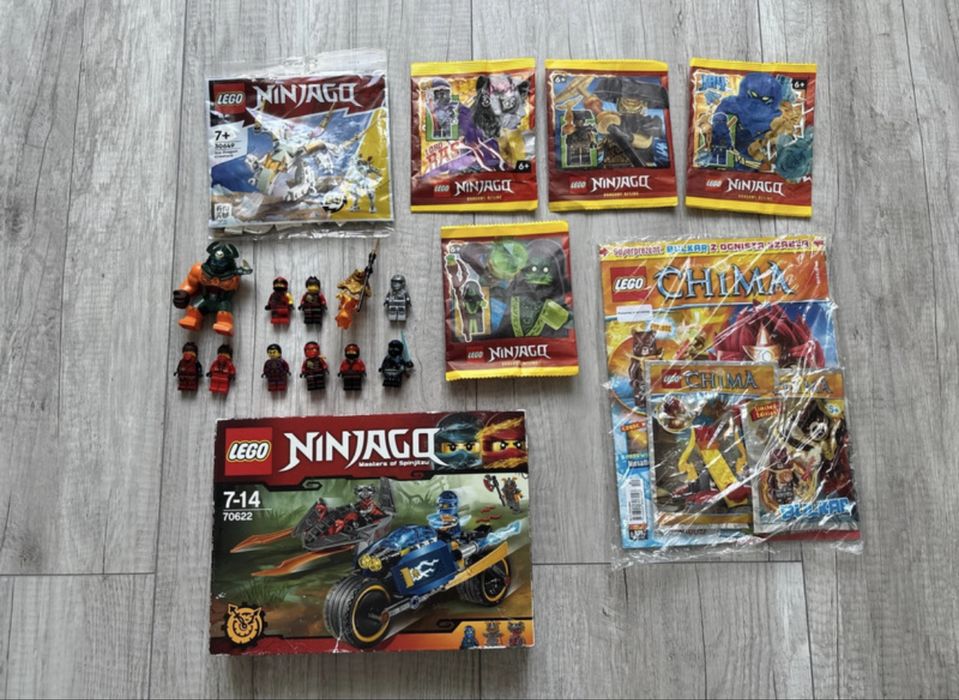 Figurki i zestawy lego ninjago