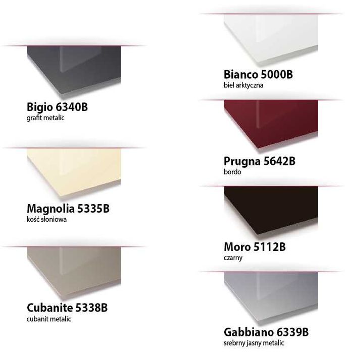 fronty meblowe akryl oklejane laserowo !