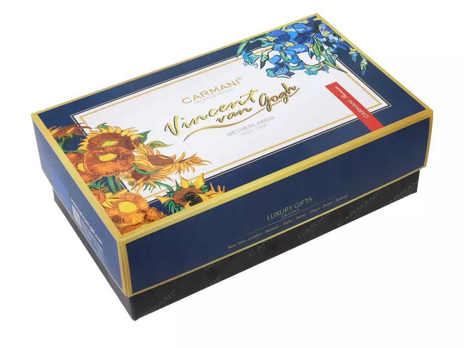 Kpl. 2 szklanek do whisky Van Gogh Gwiaździsta Noc Taras kawiarni w...