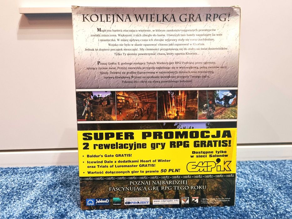 Gothic 2 II Big Box - PL PC 4.5/5