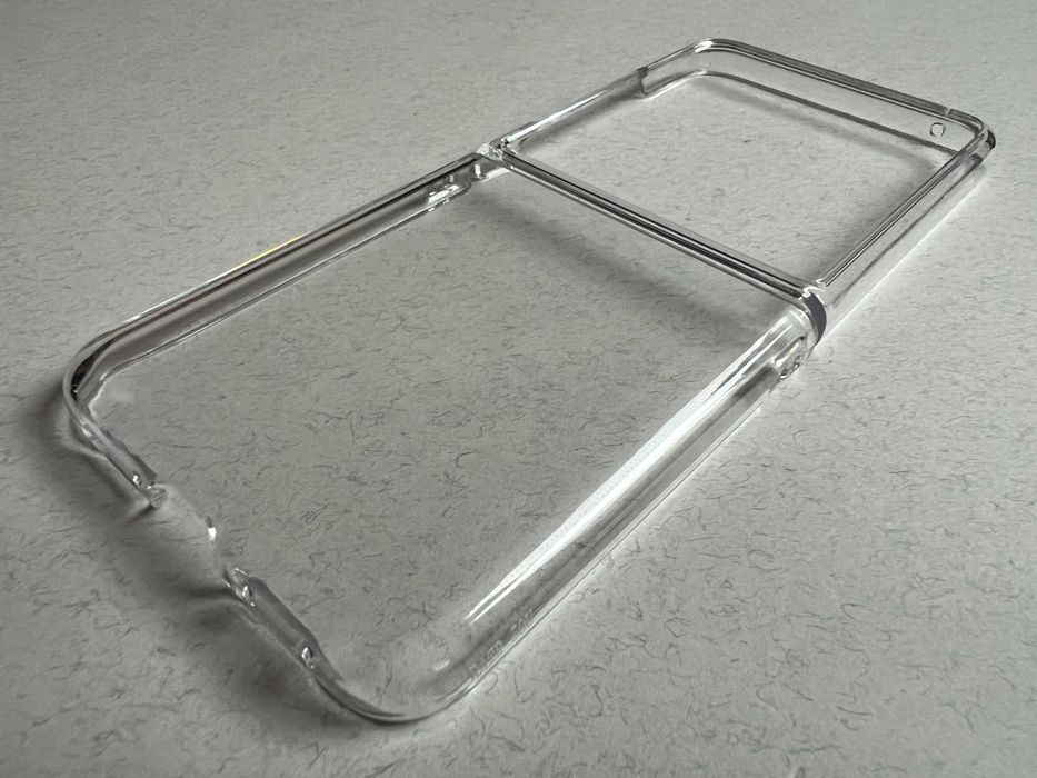 Motorola Razr 50 Ultra чохол із прозорого пластику чехол накладка