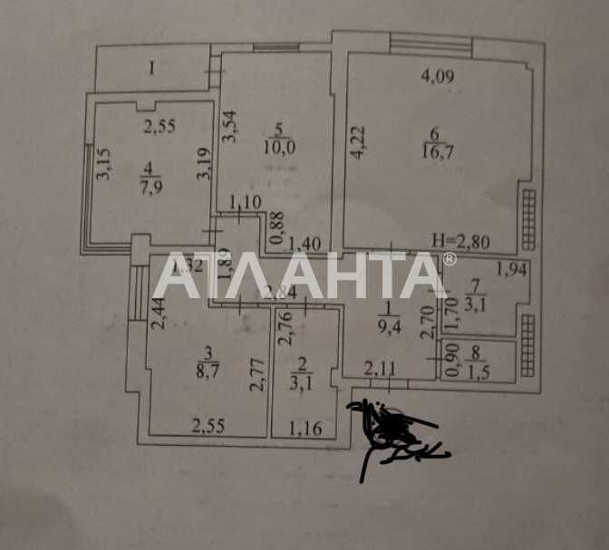 3-комнатная квартира по адресу ул. Танкистов (площадь 67 м²) - Atlanta.ua - фото 9