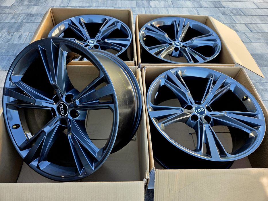 Oryginalne Nowe felgi Audi Q8 Q7 SQ7 21 Grafit