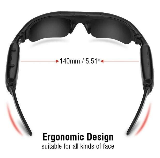 Окуляри захисні Велоокуляри з HD відео камерою, Відеореєстратор