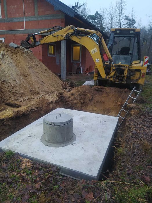 Szambo Betonowe z Wykopem Kompleksowo Szamba Kanał Samochodowy