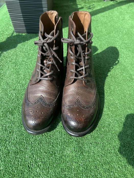 Buty sztyblety prawdziwa mocna skóra 41 Zara