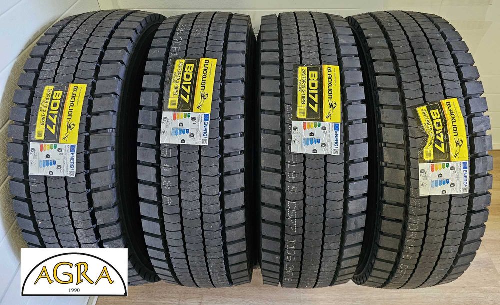 285/70R19.5 (835netto) BLACKLION  BLACK LION opona opony nowa napęd