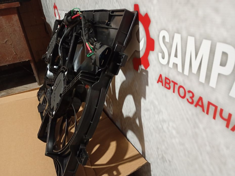 Volkswagen Tiguan 18+ диффузор в сборе