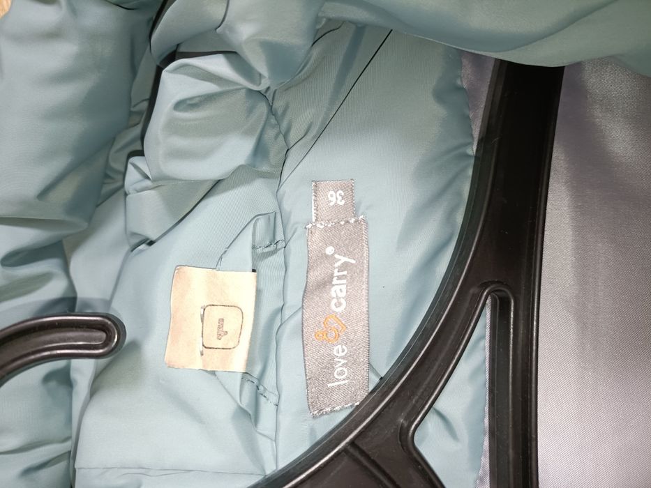 Пуховик для вагітних love&carry для беременных