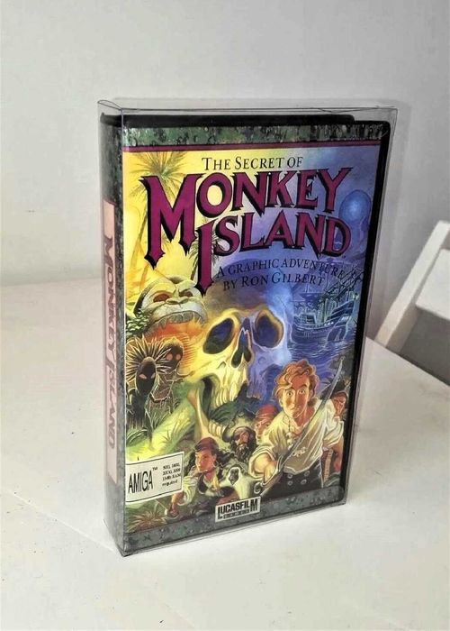 Secret of monkey island - Pudełko plus Gry na Dyskietki Dla Amiga 500