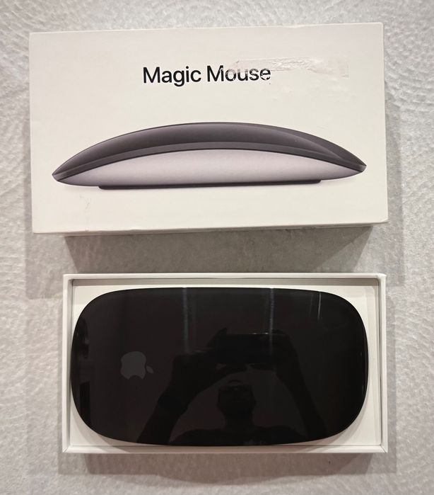 Apple Magic Mouse USB-C Preto 2024 como novo e garantia