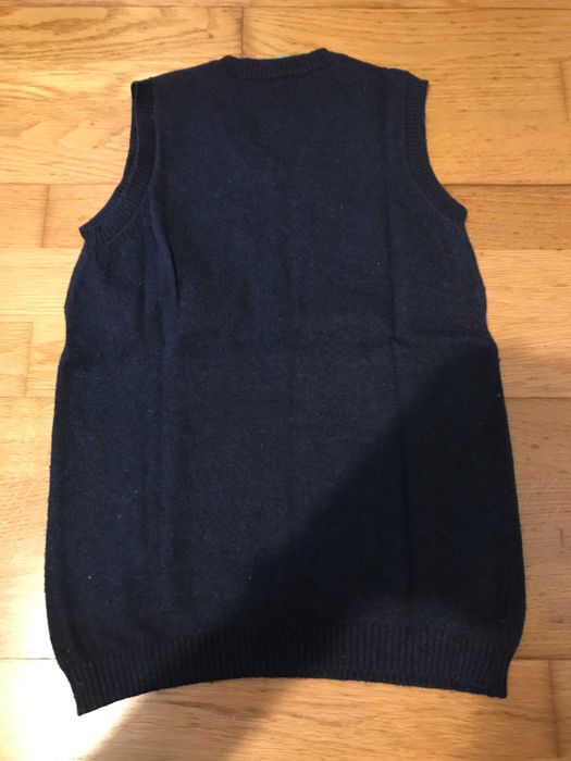 Pullover de Lã Benetton, Tam. 8/9 Anos Como Novo