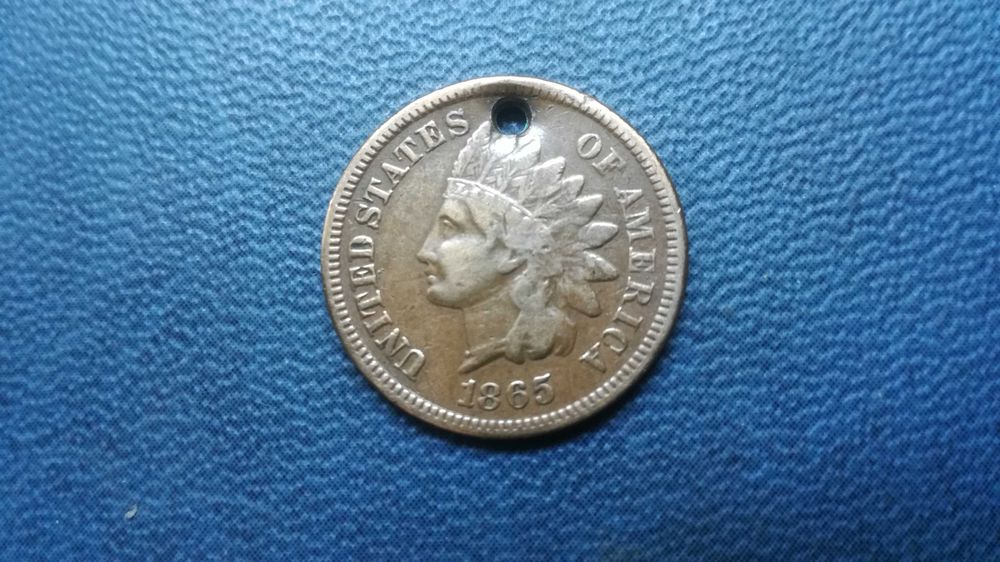 USA 1 cent 1865 (Indian head)
