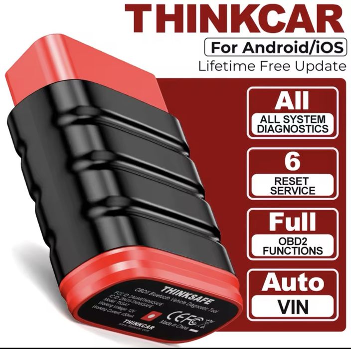 Thinkcar Thinksafe OBD2 автосканер з планшетом повний комплект для діагностики авто